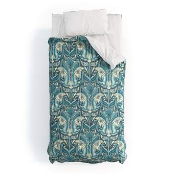 Jenean Morrison Mirror Image Comforter Set Blue - Deny Designs