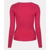 Women's Wo's Deep Round Neck Sweater - ESQUALO - 2 of 3