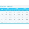 Women's Long Sleeve Shirts Blouse Button Detail V Neck Casual Workout Tees Fall Top Tunic - 4 of 4