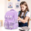 FATMOON School Backpacks for Girls - 18" Large Capacity Cute Backpack for Kids Teens,with Multiple Pockets,for Back to School and Travel - 2 of 4