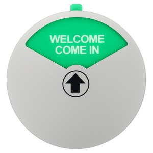 Unique Bargains 3 Options Magnetic Adhesive Decor Home Business Privacy Sign - 1 of 4