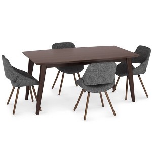 5pc Malone V Dining Set - WyndenHall - 1 of 4