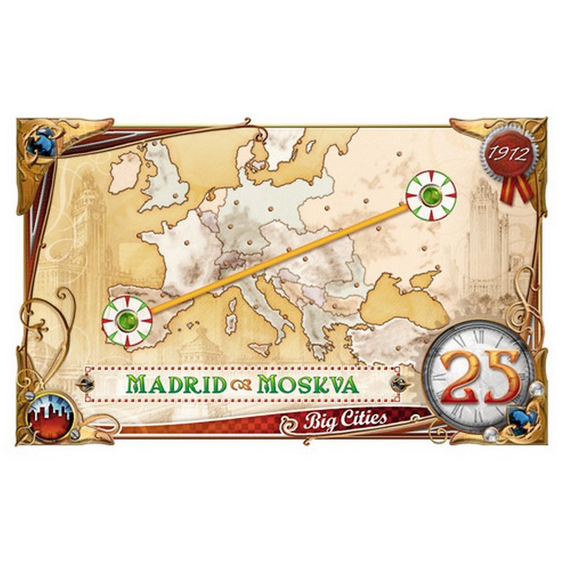 Ticket to Ride Europa 1912 Game Expansion Pack, 3 of 6