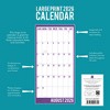 2026 Square Wall Calendar, Large Print, 16-Month Home Organizers Theme with 180 Reminder Stickers (12x12 In) - 4 of 4