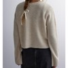 Clearlove Women Lightweight Cardigan Sweater Round Neck Long Sleeve Knit Tops Open Front Outerwear Coats - 3 of 4