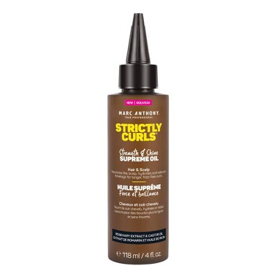 Marc Anthony Strictly Curls Hair & Scalp Strengthening Hair Oil - 4 fl oz