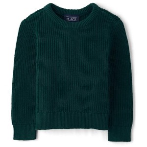 The Children's Place Baby Boys Long Sleeve Shaker Stitch Sweater - 1 of 2