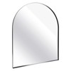 GlasFlength Decorative Wall Mirrors Arch Mirror Hanging Mirror, Vintage Bathroom Wall Mirrors Decorative, Wall Decoration, Black, 36"*30"*1.2" - 4 of 4