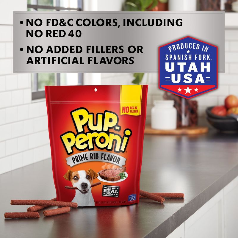 Pup-Peroni Treats Peroni Beef Prime Rib Flavor Chewy Dog Treats - 22.5oz, 5 of 7