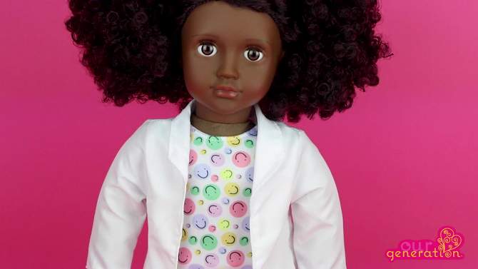 Our Generation Ariya 18&#34; Pediatrician Doll, 2 of 7, play video