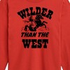 Boys' - Instant Message - Wilder Than The West Long Sleeve Graphic T-Shirt - 2 of 4