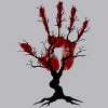 Men's Design By Humans Halloween Tree By aisenArt Tank Top - 2 of 4