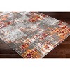 Hauteloom Salina Orange/Gray Abstract Area Rug - 4 of 4