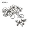 Unique Bargains Brass Corrosion-Resistant Dressing Table Cabinet Knobs 10 Pcs - 3 of 4