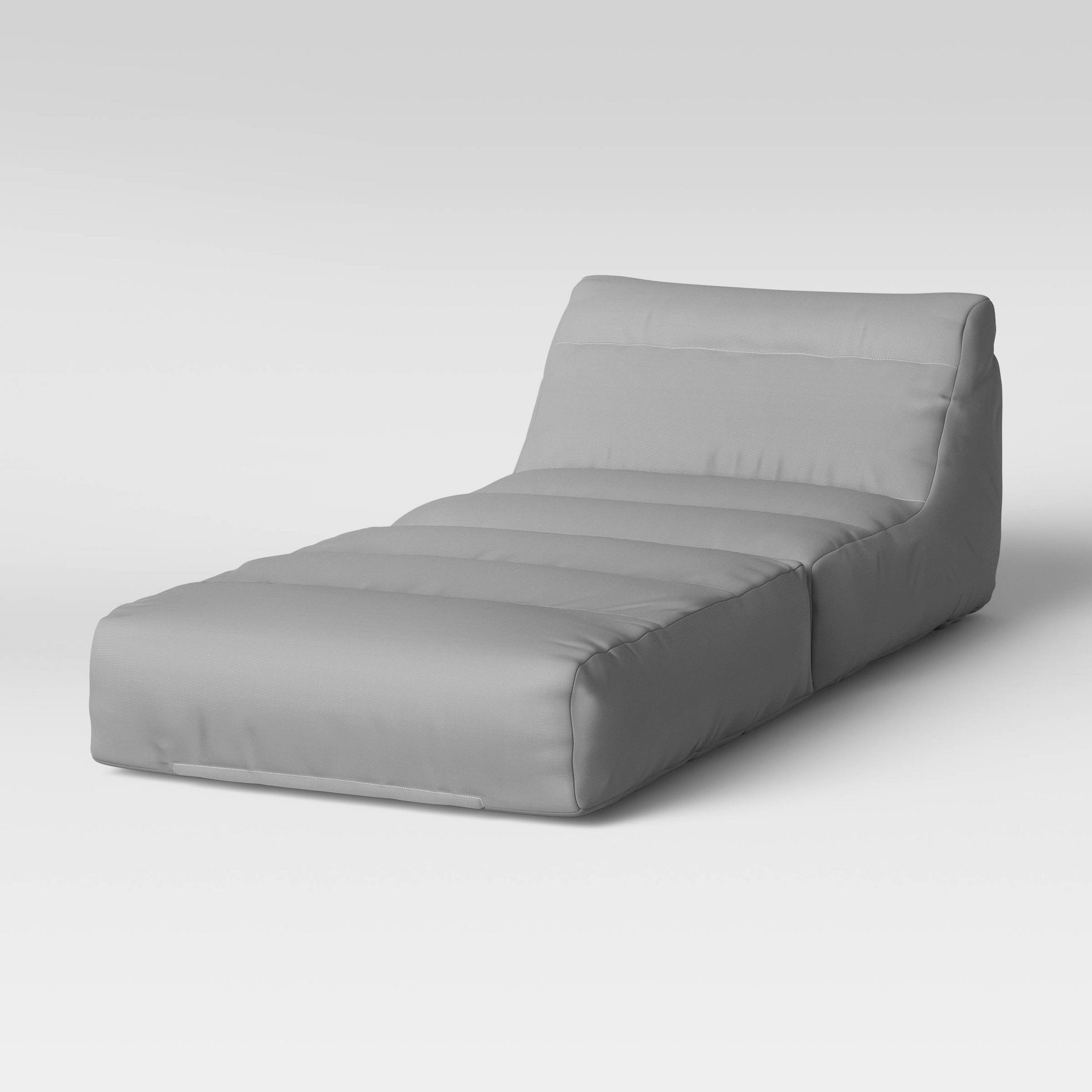 Fold-Out Dorm Lounge Seat Gray - Room Essentials™