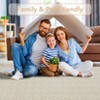Washable Rug Non Slip Non Shedding Rug Modern Braided Printed Indoor Carpet Contemporary Low Pile Floor Cover for Bedroom Living Room - 4 of 4