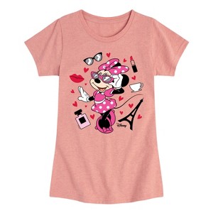 Girls' - Disney - Mickey & Friends Fitted Short Sleeve Graphic T-Shirt - 1 of 4