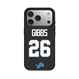 NFL Detroit Lions Players Game Tactic MagSafe Compatible Cell Phone Case for Apple iPhone 17 Series - 1 of 4