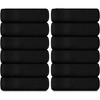 White Classic Luxury 100% Cotton Washcloths Set of 12 - 13x13" - 2 of 4