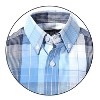 Gioberti Boy's Long Sleeve Button Down Plaid Checkered Shirt - 2 of 3