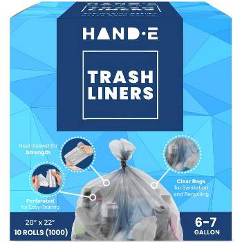 Liner Trash Bags, Medium and Extra Large
