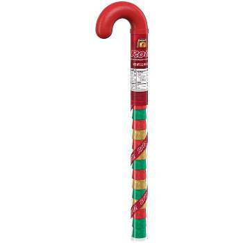 ROLO Chocolate Caramels Holiday Candy Filled Plastic Cane - 2.2oz