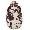Sapphtopaz Home Decor Animal Ottoman with Wood Legs Modern Upholstered Accent Stool with Cow-Shaped Cute Foot Stool for Living Room,Bedroom - 3 of 4