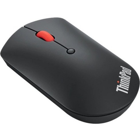 Lenovo Thinkpad Bluetooth Silent Mouse - Optical - Wireless - Bluetooth -  Black - 2400 Dpi - Scroll Wheel - 3 Button(s) : Target