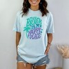 Simply Sage Market Women's The Beach Is My Happy Place Retro Short Sleeve Garment Dyed Tee - 2 of 2