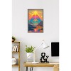 Trends International Ray Heere - UFO Pyramid 1 Framed Wall Poster Prints - 2 of 4