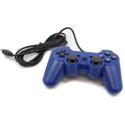 Gaming controller for PlayStation 3 in Blue