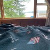 Clubhouse Prep Throw Blanket Recycled Cotton USA-Woven Throw Blanket by Ramus & Co - 4 of 4