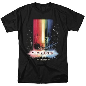 Star Trek Motion Picture Poster Adult T-Shirt Black 6X Large - 1 of 4