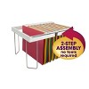 Smead Heavy-Duty Adjustable Frame for Hanging Folders, 16" to 24", White (64851) - 2 of 4