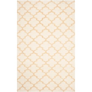Dhurries DHU117 Hand Woven Area Rug  - Safavieh - 1 of 3