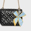 Unique Bargains Long Scarf Ribbon Bow Handbag Charm 1 Pc - 2 of 4