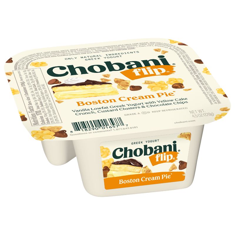 Chobani Flip Boston Cream Pie Greek Yogurt - 4.5oz, 4 of 10
