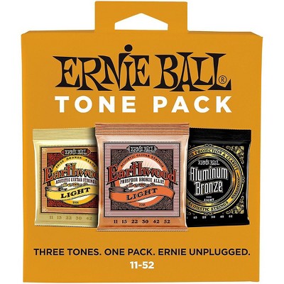 Ernie Ball Ernie Ball Light Acoustic Guitar String Tone Pack