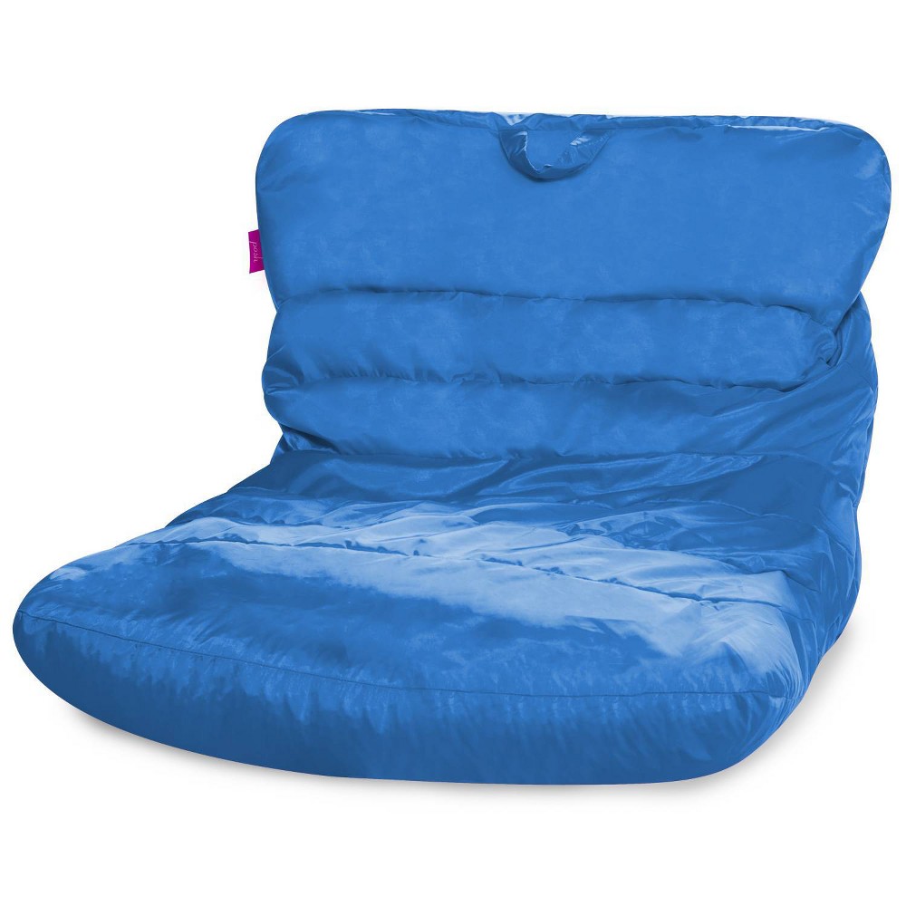 Photos - Bean Bag 27" Coronado Lounger Nylon  Chair Royal Blue - Posh Creations