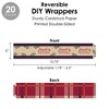 Big Dot of Happiness Friends Thanksgiving Feast - Friendsgiving Favors and Cupcake Kit - Fabulous Favor Party Pack - 100 Pieces - 3 of 4