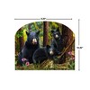 Briarwood Lane Summer Art Sign 8.25x10.25 Black Bear Family For Summer Art Sign - 2 of 4