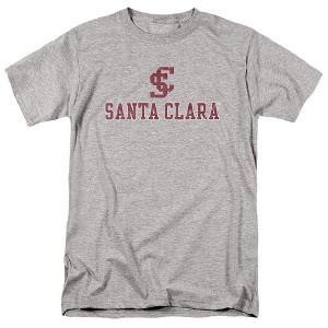 Men's Santa Clara University Official Distressed Primary Logo T-Shirt - 1 of 4