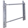 Wall-Mounted Folding Tire Storage, 30.5 - 50.5 Inch Wide Adjustable Tire Rack, 300lbs Capacity Overhead Garage Storage Rack For Garage Workshop Silver - 3 of 4