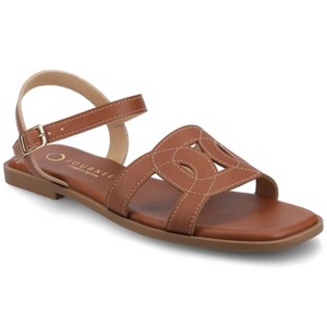 Journee Women's Bridey Sandals - 1 of 4