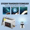 VEVOR Ultrasonic Cleaner with Digital Timer & Heater, Professional Ultra Sonic Jewelry Cleaner, Stainless Steel Heated Cleaning Machine, Silver - 4 of 4