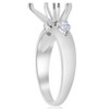 Pompeii3 3/8ct Pear Shape Engagement Semi Mount Ring Setting - 2 of 4