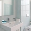 Unique Bargains Plastic Soap Dish Keep Soap Dry Soap Cleaning Storage Drill Free Soap Holder for Home Bathroom Kitchen 13x9.2cm 1 Pc - 2 of 4