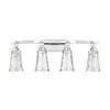 Savoy House Albany 4 - Light Vanity in  Polished Chrome - 2 of 4