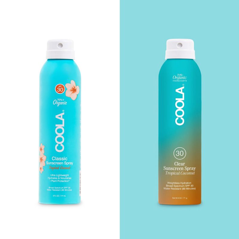 Coola Classic Sunscreen Body Spray - SPF 30 - Tropical Coconut - 6oz - Ulta Beauty, 3 of 6
