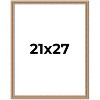 PosterPalooza | Deco Brown Picture Frame - UV Acrylic, Foam Board Backing, Hanging Hardware - 2 of 4